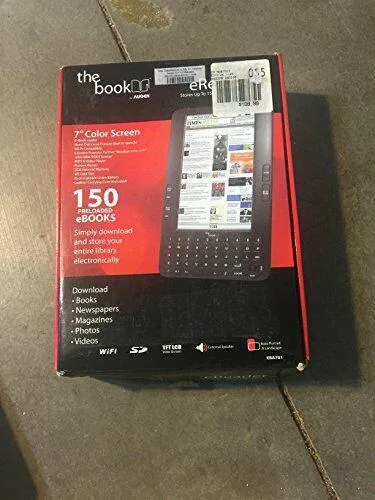  AUGEN EBA701 e-book reader 7" 2GB 150 preloaded books — product photo
