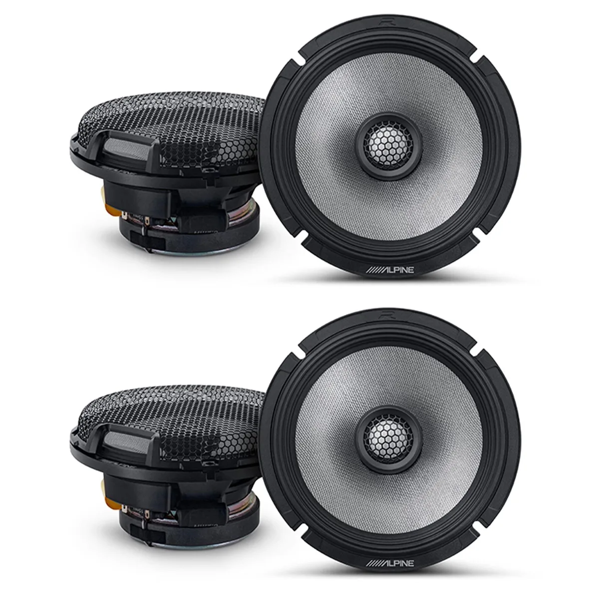 Alpine Alpine R2-S65 6.5" Coaxial Speakers (Two Pairs) — product photo