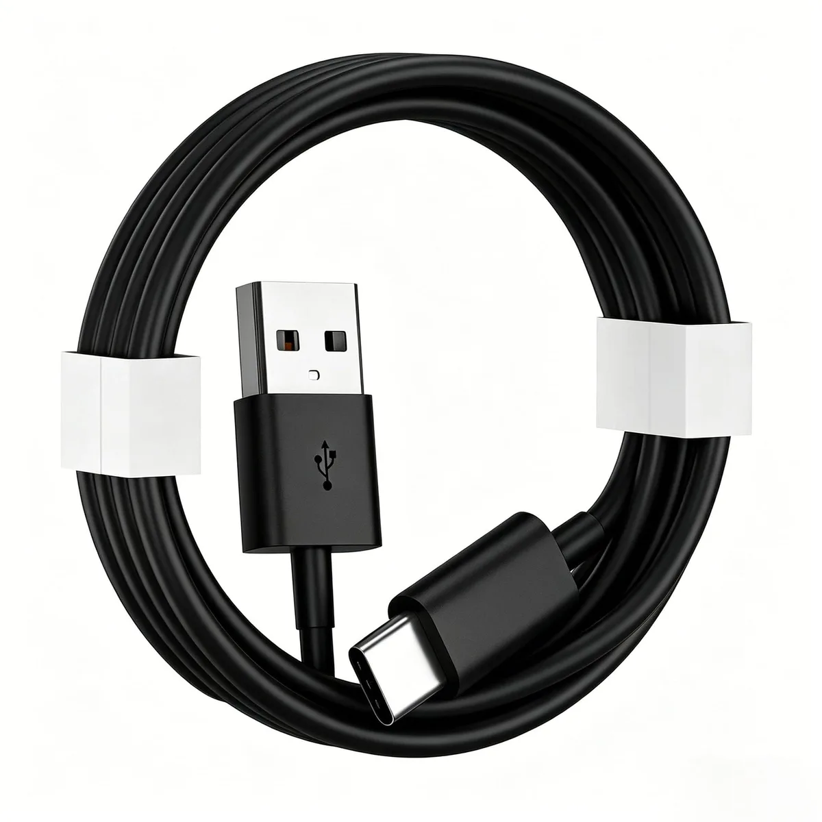  GE A2379 USB A to USB C phone cable 3.3 ft Black — product photo