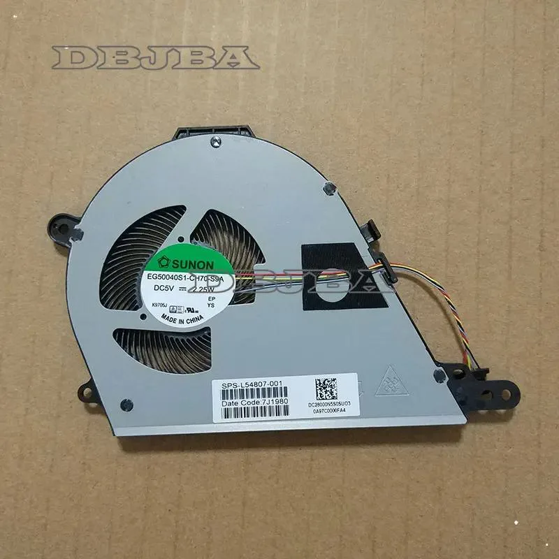 DBTLAP DBTLAP CPU Fan HP Chromebook 15-de TPN-C140 L54807-001 — product photo