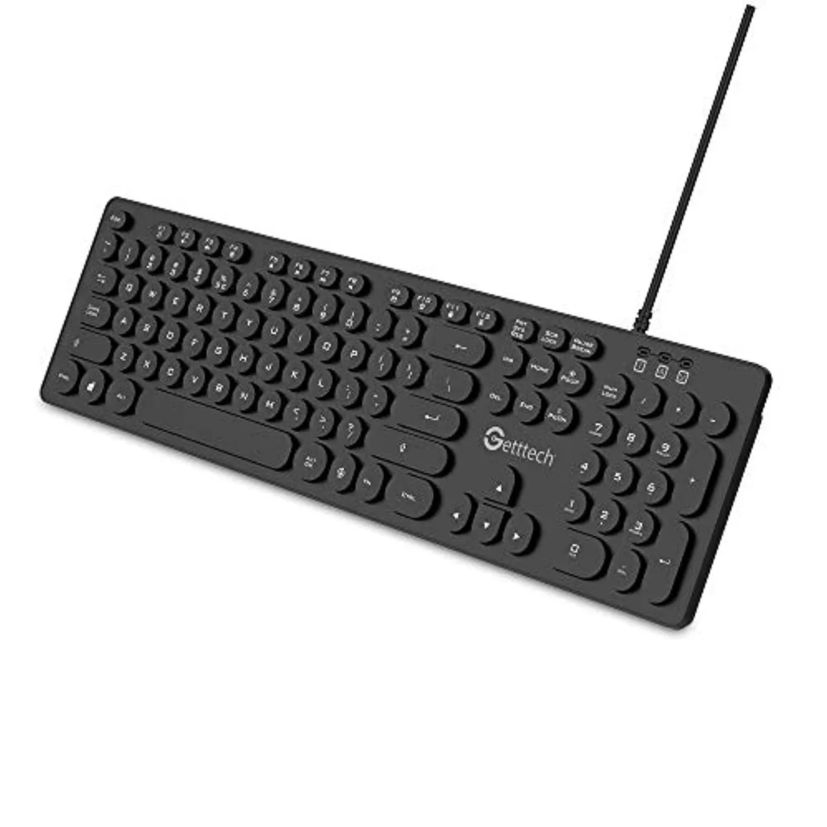 Getttech Getttech Ignite GTI-28201G1 Gaming Keyboard Gray 105-Key USB Membrane RGB Backlit — product photo