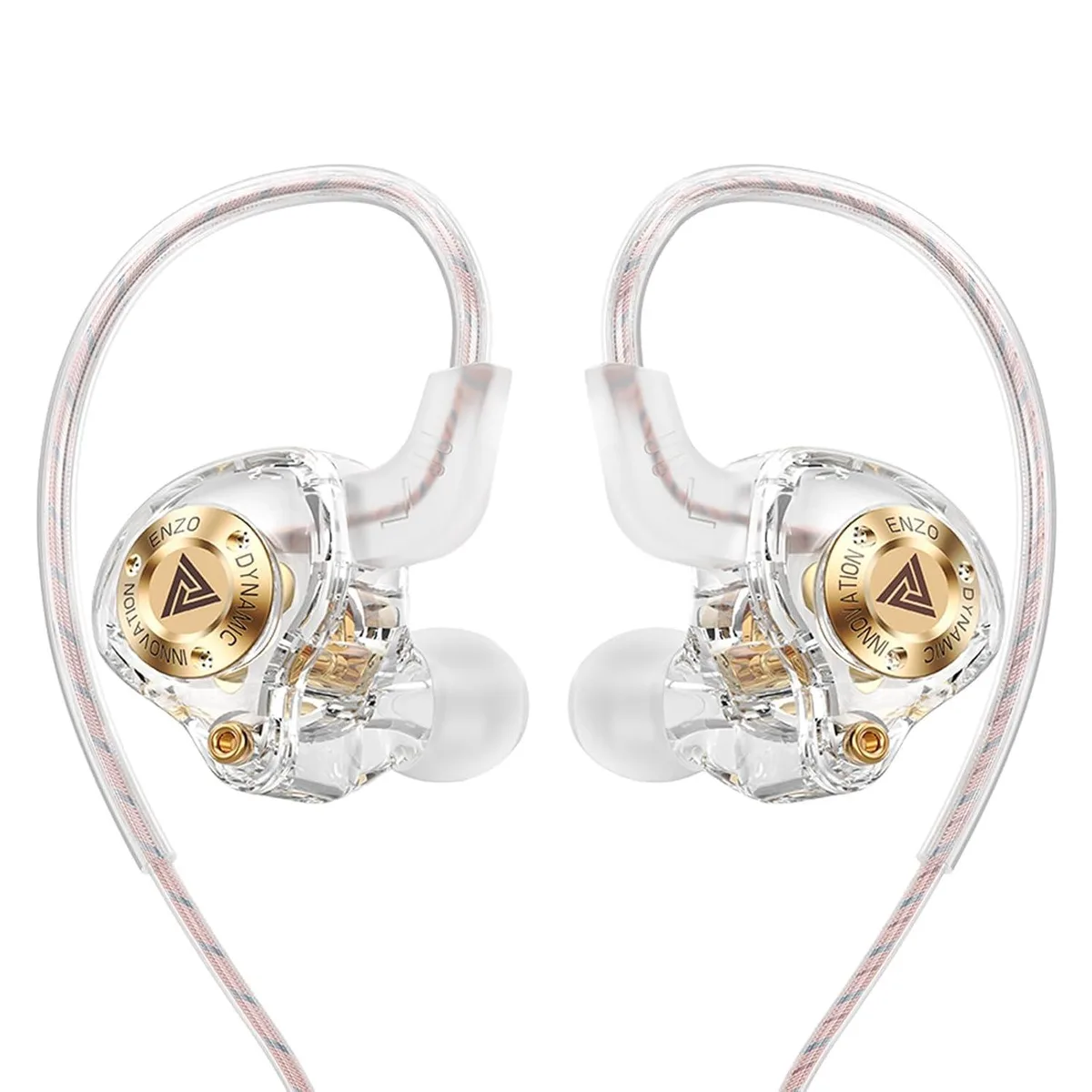 LORDWORLD LORDWORLD 1DDQKZ ENZO USB-C IEM Headphone White 11mm 2.3g — product photo