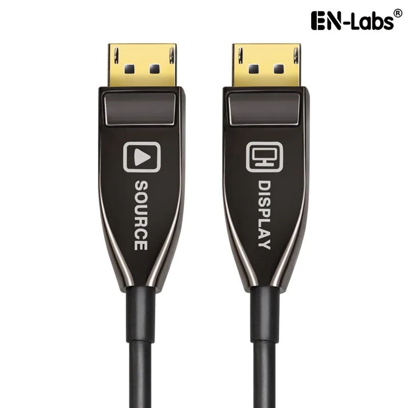 EN-Labs EN-Labs AOCDP8K30M DisplayPort cable 30 m 8K 60 Hz 4K 144 Hz 32 Gbps fiber optic — product photo