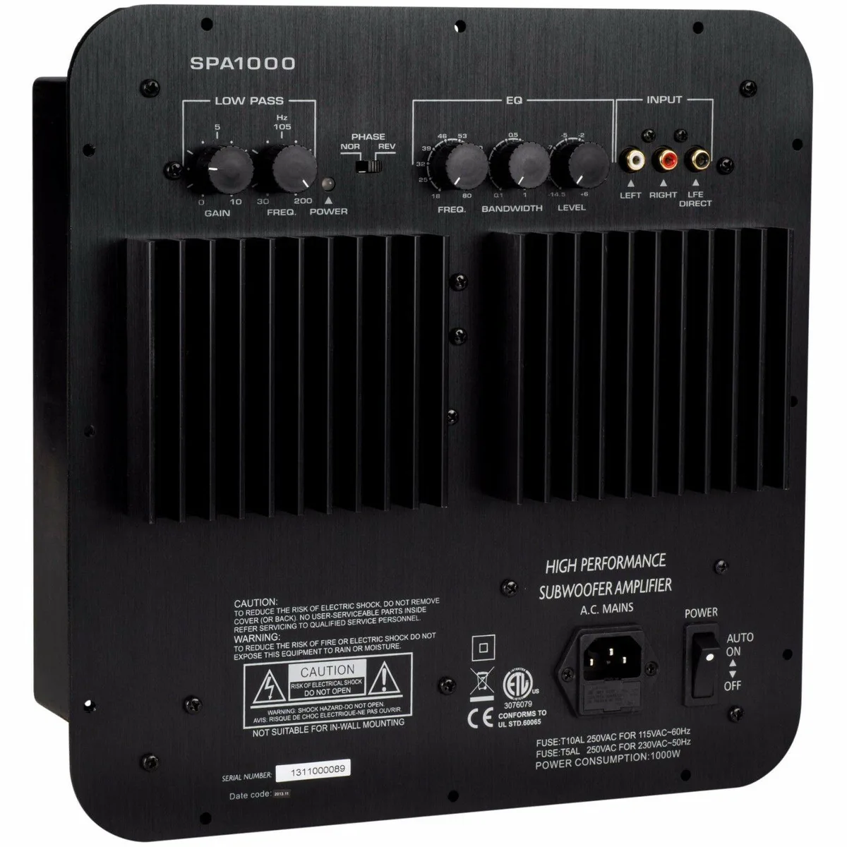 Dayton Audio Dayton Audio APA150 150W Pro Sound Amplifier — product photo