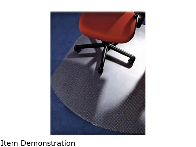 Floortex Floortex 119923SR 39" x 49" Chairmat 2.3mm Clear Red — product photo