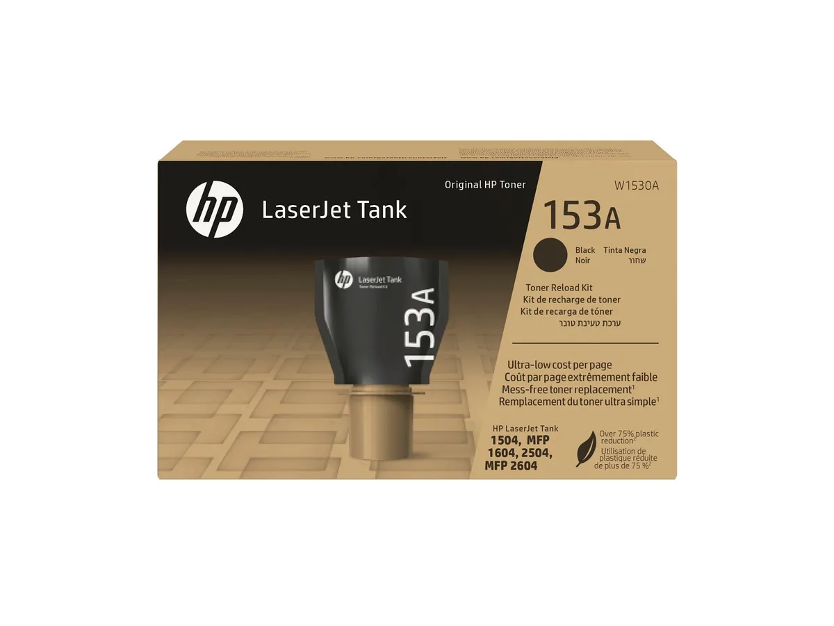 HP HP W1530A 153A Black LaserJet Tank Toner Reload Kit 2500 pages — product photo