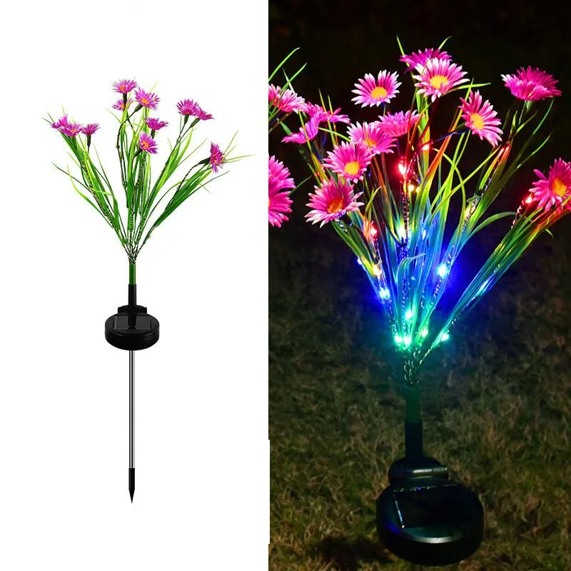 The Perfect Part The Perfect Part Solar Flower Stake Lamp Pink 21 LED 600mAh IP66 66cm — product photo