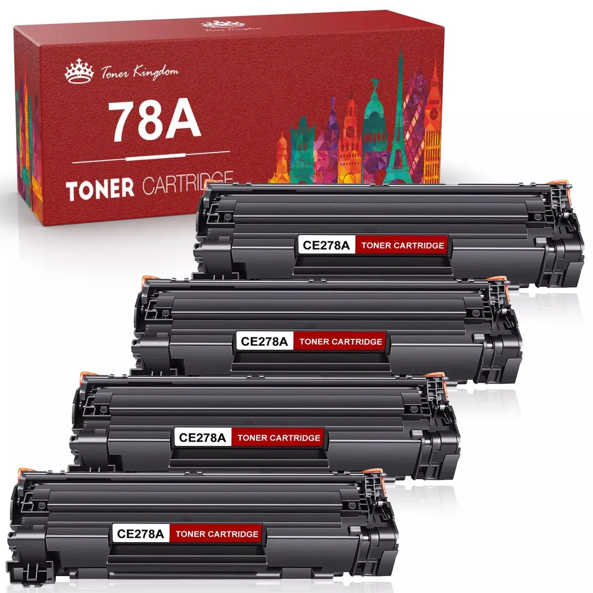 V4ink V4ink 4PK High Yield 78A CE278A Toner Cartridge — product photo