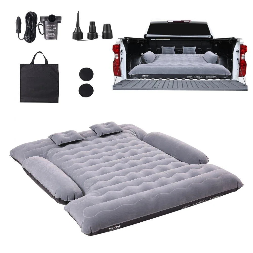 VEVOR VEVOR Truck Bed Air Mattress 6-6.5 ft 12V Pump 2 Pillows — product photo