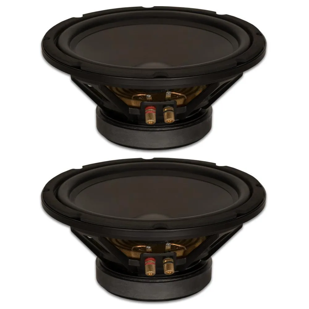 Goldwood Sound, Inc. Goldwood Sound GW-10PC-8 10" 8 Ohm 400W PA speaker pair — product photo