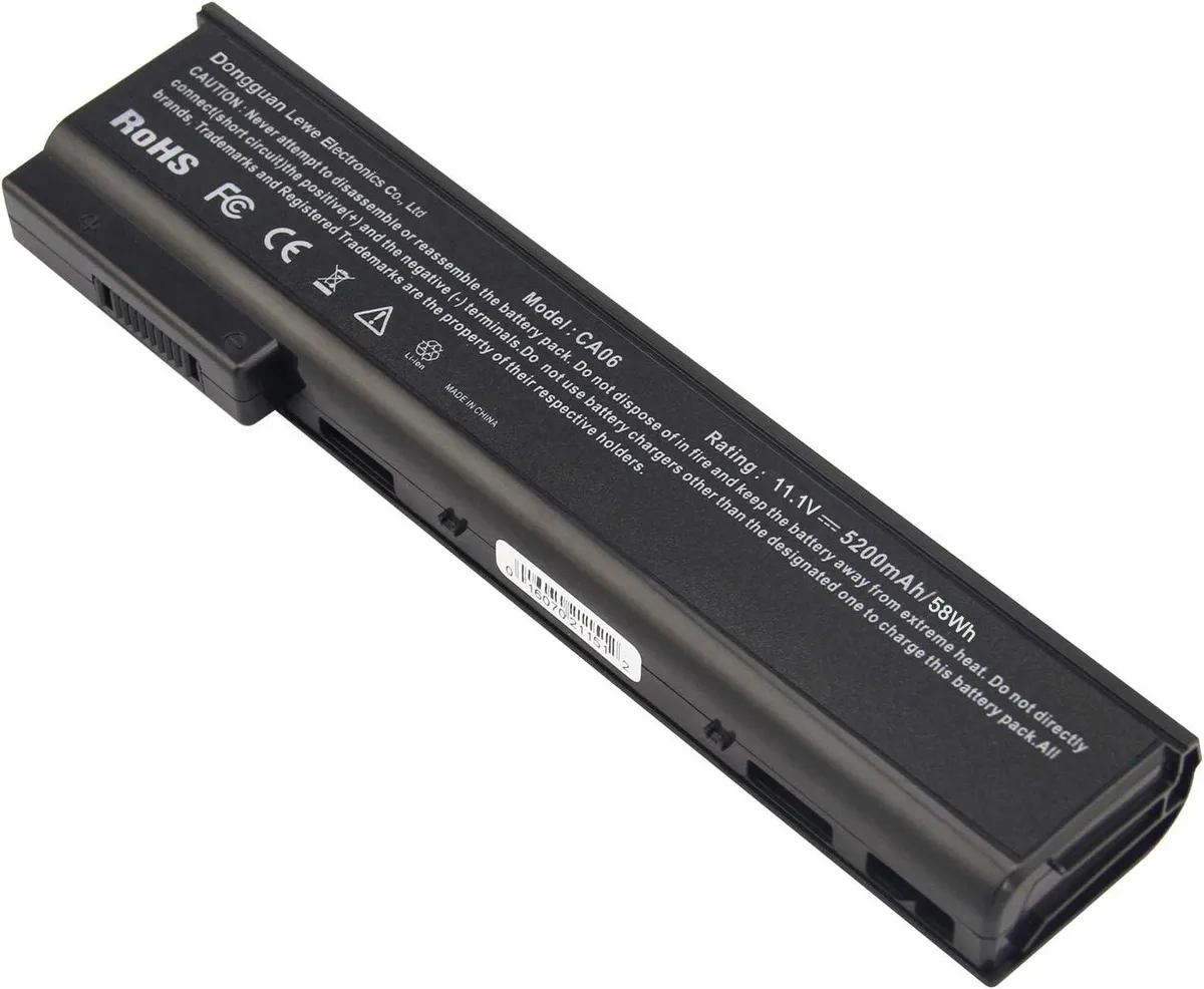 PISKEKAT PISKEKAT laptop battery HP ProBook 640 645 650 655 G1 5200mAh 11.1V 6-cell — product photo