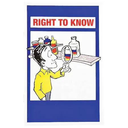 Brady Brady 2101-TEN Right-to-Know Training Booklets Pack of 10 — product photo