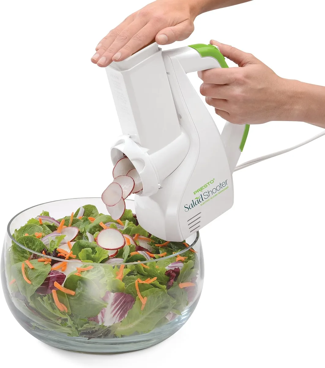 PRESTO PRESTO APPT2910X SaladShooter Electric Slicer/Shredder food processor — product photo