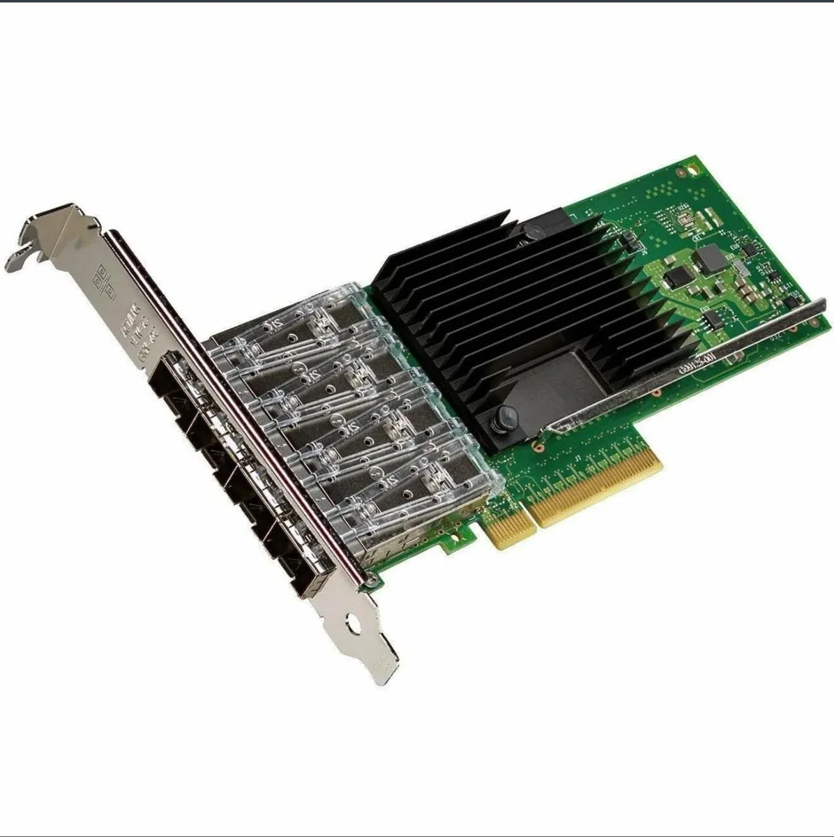 Intel Intel EX710DA4G2P5 10 Gigabit SFP+ x4 PCIe 3.0 x8 network connector — product photo