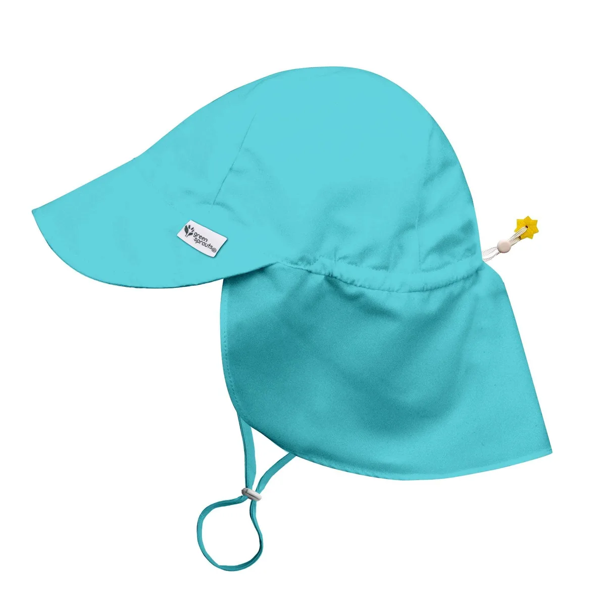 i play. 737101-612-51 Baby Flap Sun Protection Swim Hat Aqua 0-6 Months — product photo