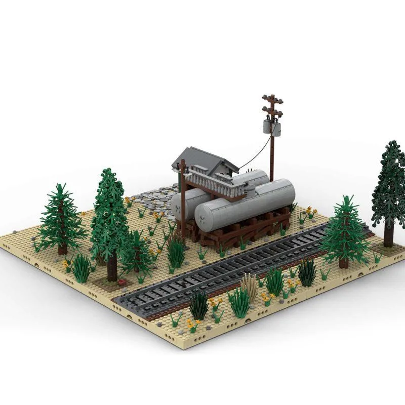 ZITIANYOUBUILD ZITIANYOUBUILD MOC-98501 National Oil Tanks 2656 Parts — product photo