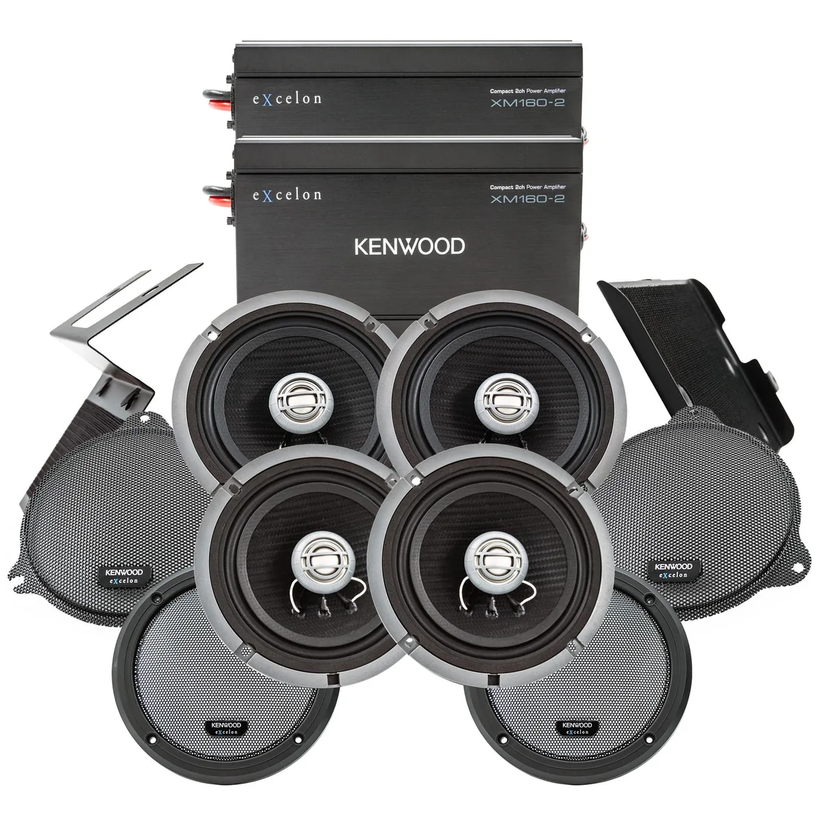 KENWOOD Kenwood Excelon P-HD4UT 2014+ Harley-Davidson Audio Package — product photo