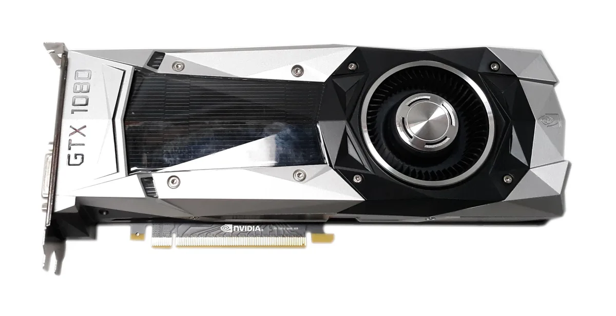 PNY Technologies, Inc. PNY Technologies, Inc. GeForce GTX 1080 8GB GDDR5X graphics card — product photo