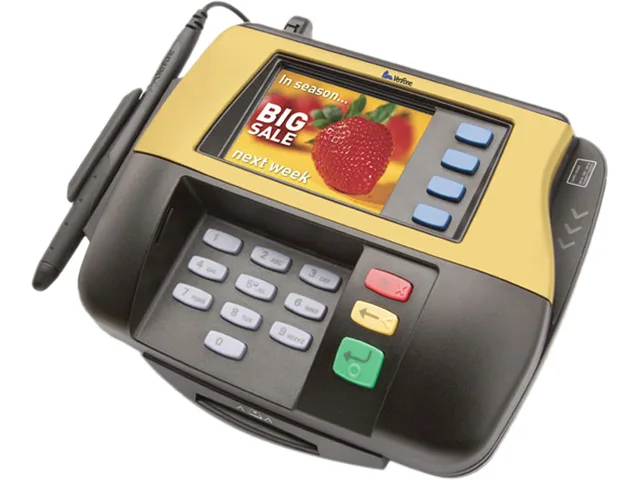 VeriFone, Inc VeriFone, Inc M094-207-01-R MX850 pos terminal 64MB RAM 266 MHz ARM9 — product photo
