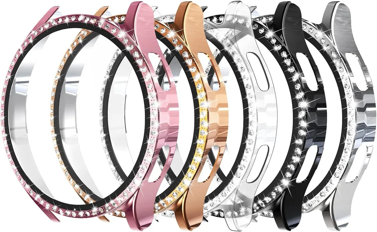 ETEIZU ETEIZU 5Pack Screen Protector Galaxy Watch 4 40mm 2021 Gold Pink Black Silver Clear — product photo