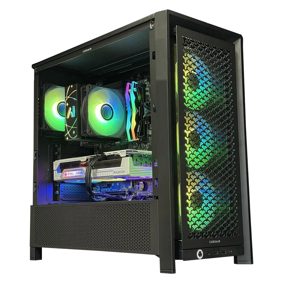 Andromeda Insights Andromeda Insights Elite AMD Frame gaming PC Ryzen 7 9800X3D RX 9070 XT 32GB DDR5 2TB NVMe 850W — product photo