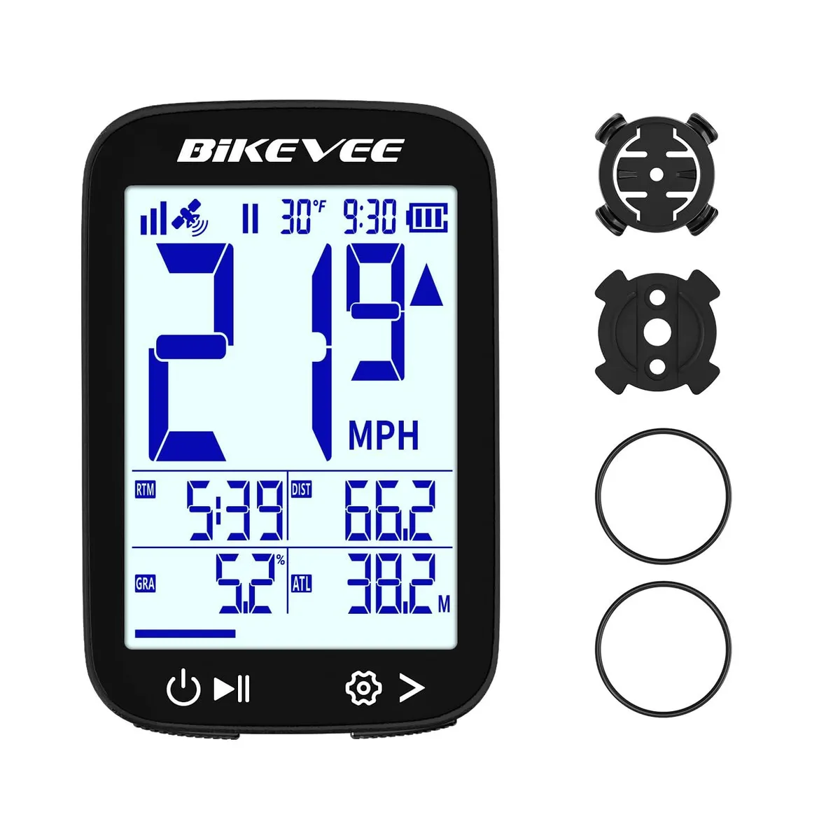  AUDIOVOX BKV300-BL GPS navigation 2.4" LCD Black — product photo
