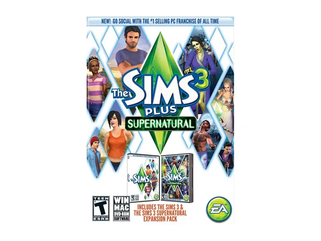 Electronic Arts Electronic Arts The Sims 3 Plus Supernatural pc game — product photo