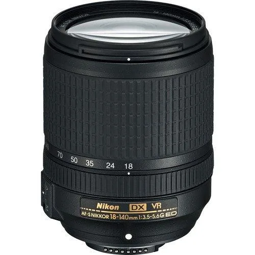 Nikon International Nikon International AF-S DX NIKKOR 18-140mm f/3.5-5.6G ED VR Zoom Lens — product photo