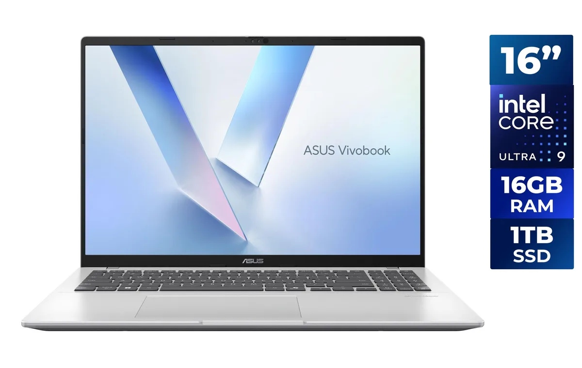 ASUS ASUS VivoBook F1607CA-NS96 laptop Core Ultra 9 285H 16GB DDR5 1TB — product photo