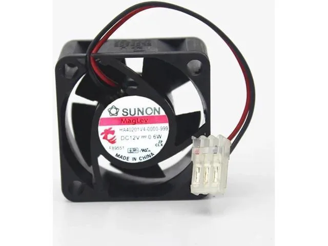 TSUJ TSUJ 2 in 1 accessory ultra-quiet fan 4020 40mm 4cm DC 12V 0.6W 2Wire Cooling Fan — product photo
