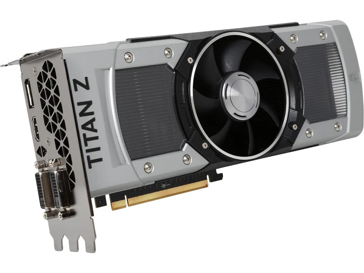 EVGA EVGA GeForce GTX TITAN Z 12GB 768-Bit GDDR5 graphics card — product photo