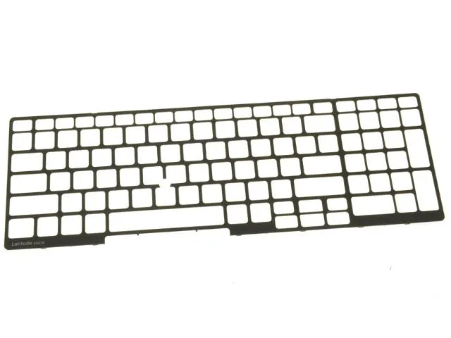 New Dell Latitude E5570 keyboard bezel trim, black lattice plastic part 538P5