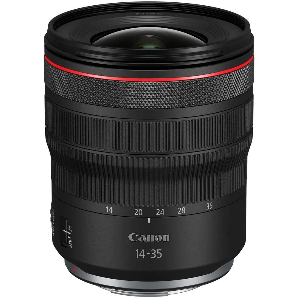 Canon Canon RF 14-35mm f/4 L IS USM camera lens — product photo