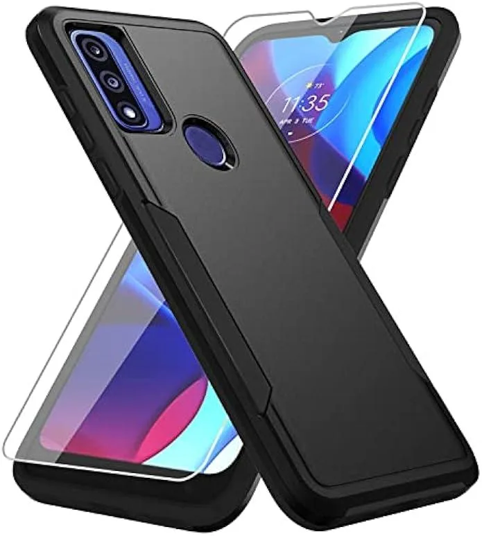 Ksin Ksin Moto G Pure / Power 2022 Case with Screen Protector Black — product photo