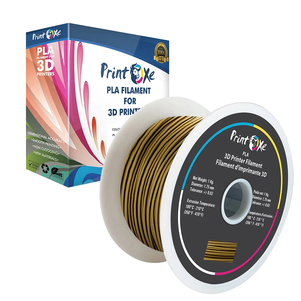 PrintOxe PrintOxe Bronze PLA Filament 1.75 mm 1 kg — product photo