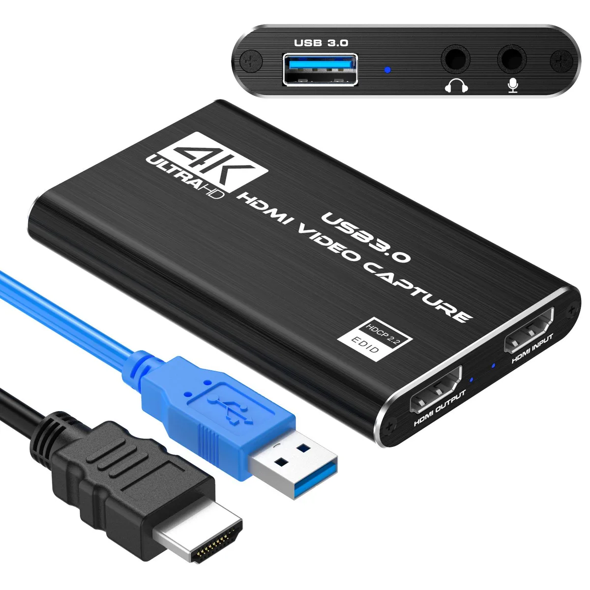 Rybozen Rybozen 4K 60FPS HDMI Video Capturing Device 1080P USB 3.0 — product photo