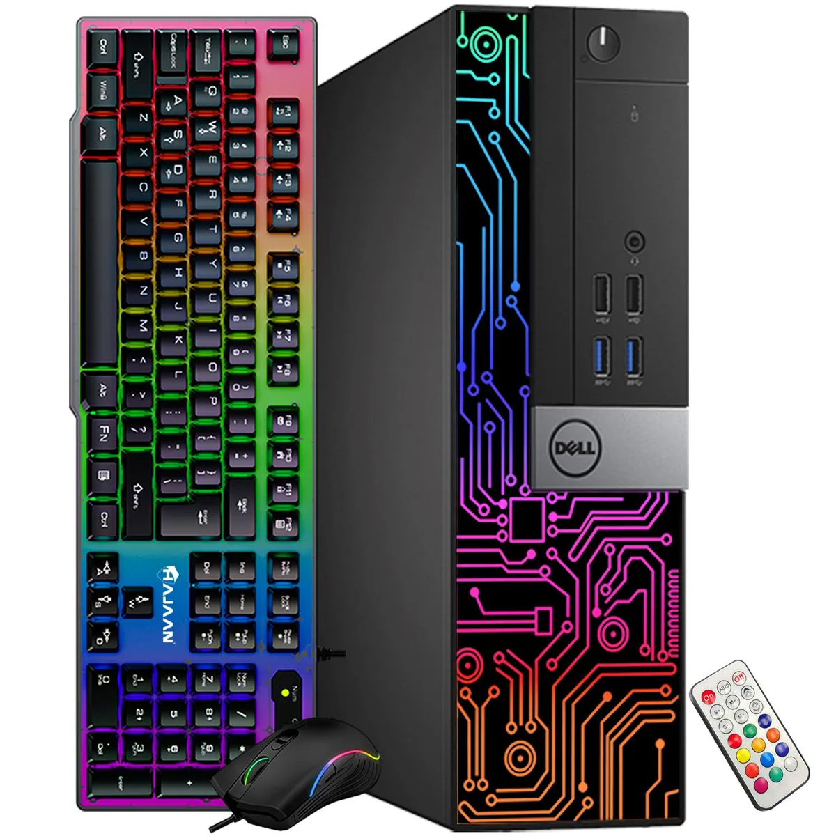 DELL DELL OptiPlex SFF i7-6700 3.4 GHz 16GB DDR3 512GB SSD Win 10 Pro Gaming PC — product photo
