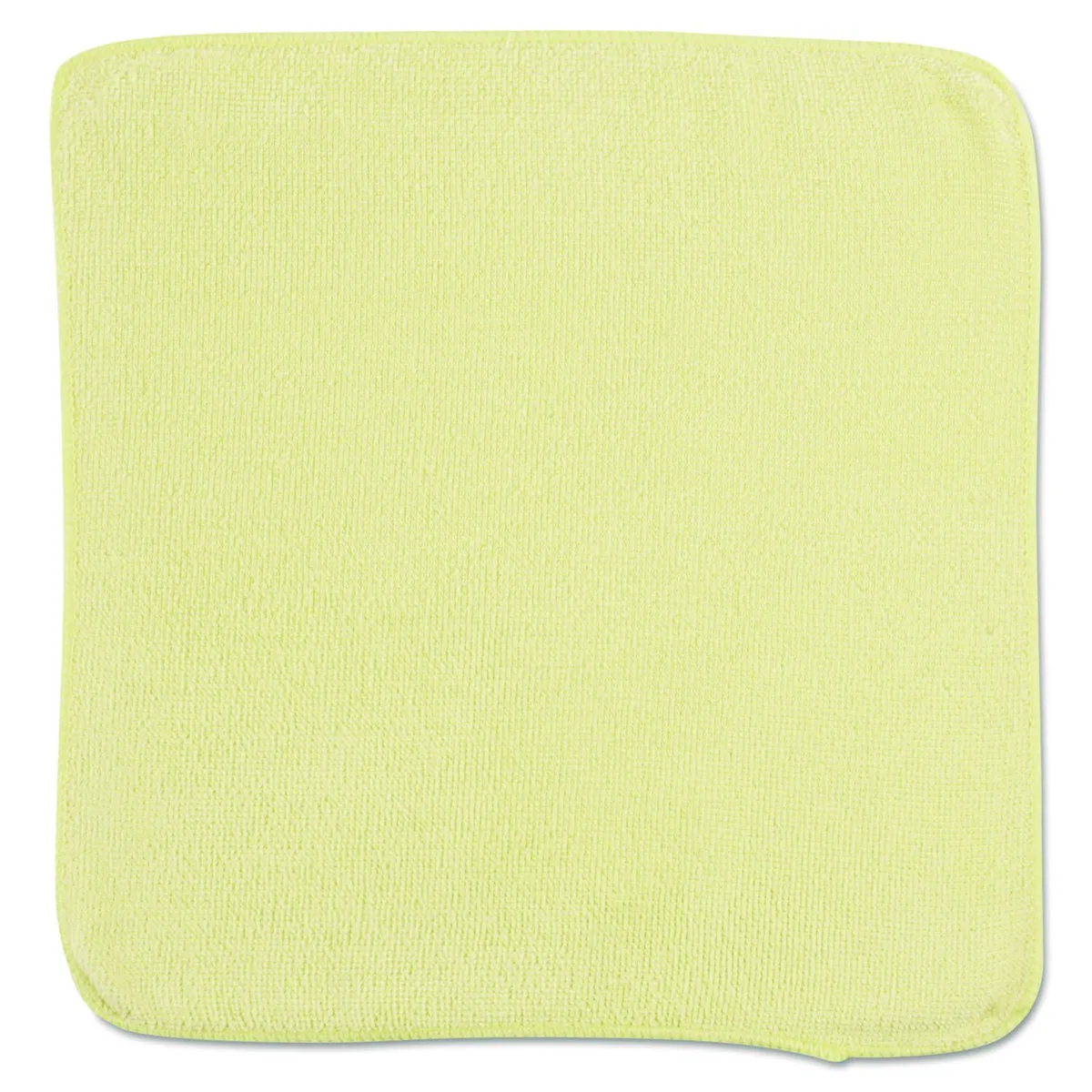 Rubbermaid Commercial Rubbermaid Commercial 1820580 Microfiber Cleaning Cloth 12" x 12" Yellow PK24 — product photo