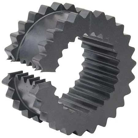 Neoprene sleeve coupling insert, split one-piece design, 2 15/16 inch diameter
