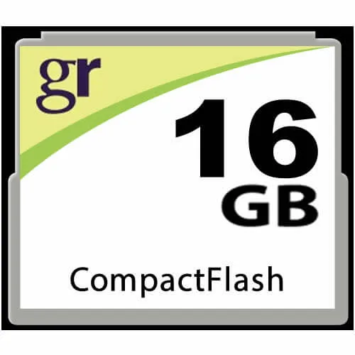 Gigaram Gigaram CF-16GB-LI CBQ 16GB 50pin CF 40MB/s 13MB/s 133X memory card — product photo