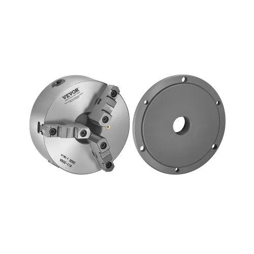 VEVOR VEVOR 3-Jaw Lathe Chuck 8 in 200 mm 2 1/4-8 Threaded Backing Plate Specialty Appliance — product photo