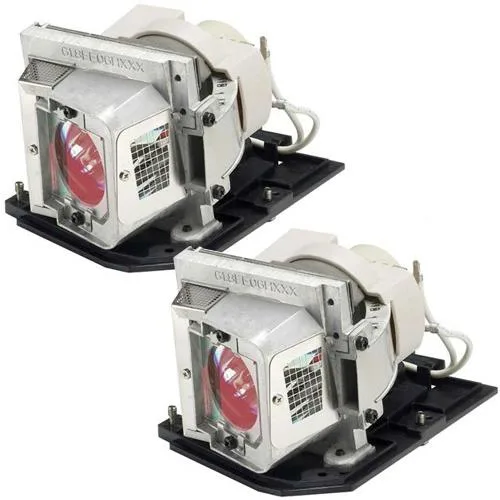 Two new DLP replacement lamps in clear plastic packaging
