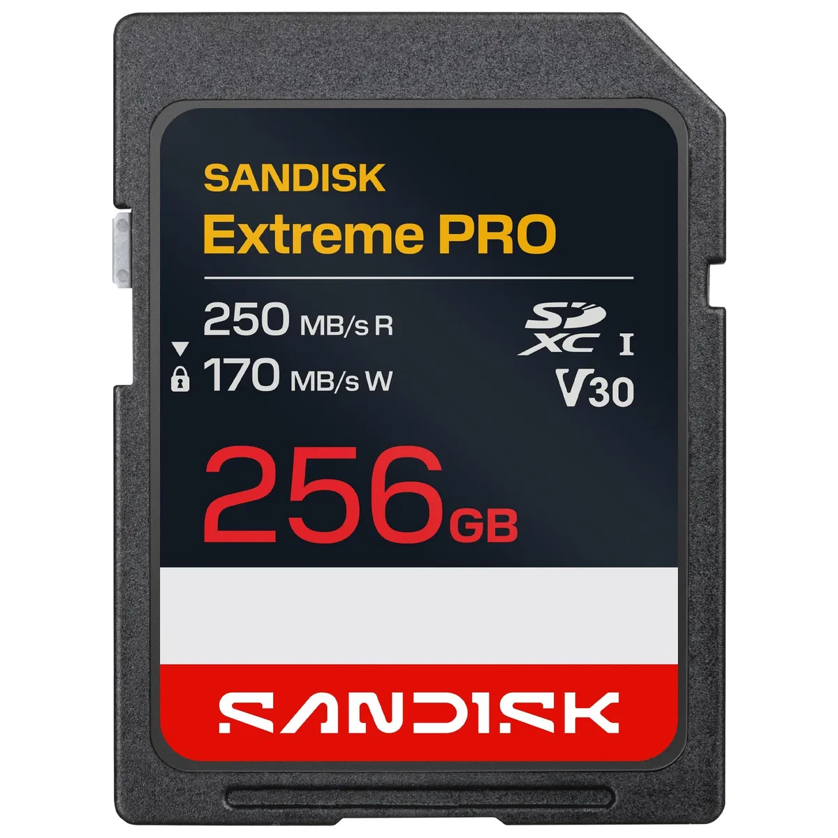 FUJIFILM SDSDXXJ-256G-GSCIN 256GB Extreme PRO SD UHS-I Card — product photo