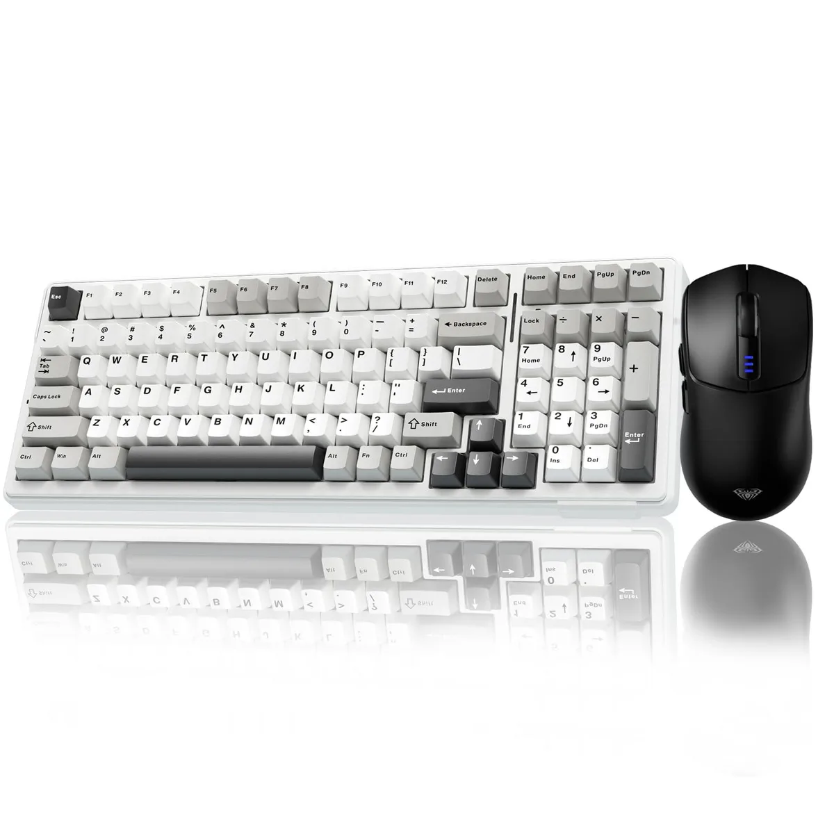 Vszerda Vszerda F99 Hot-Swappable Mechanical Gaming Keyboard + SC580 Mouse Black — product photo