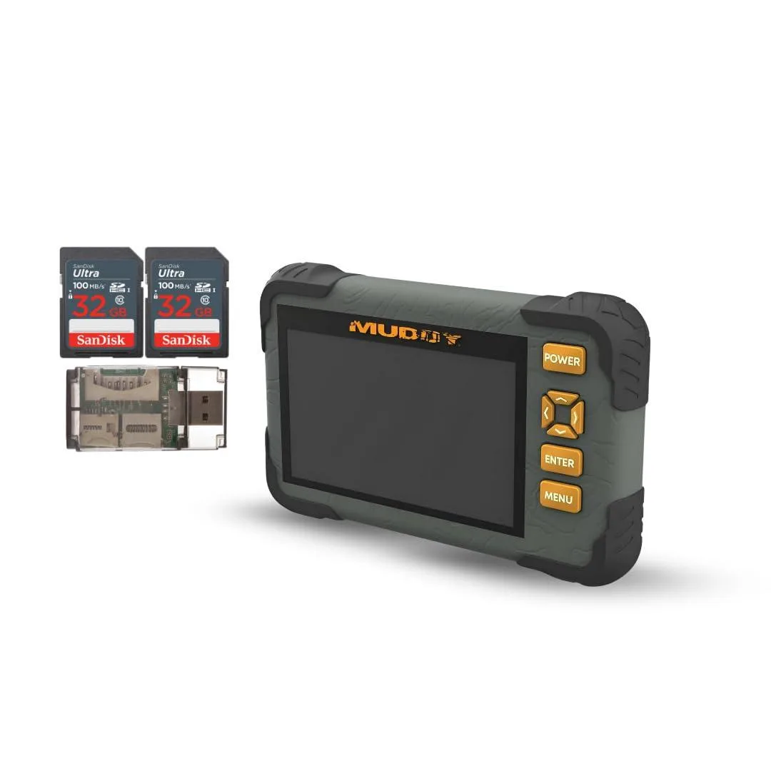MUDDY MUDDY MUD-CRV43HD_K16 RFID 4.3" LCD 32GB 100MB/s 2-Pack — product photo