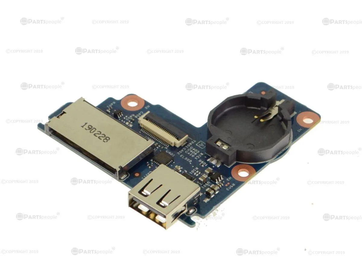 DELL DELL Latitude 3400 3500 USB SD Card Reader IO Circuit Board G6V2T — product photo