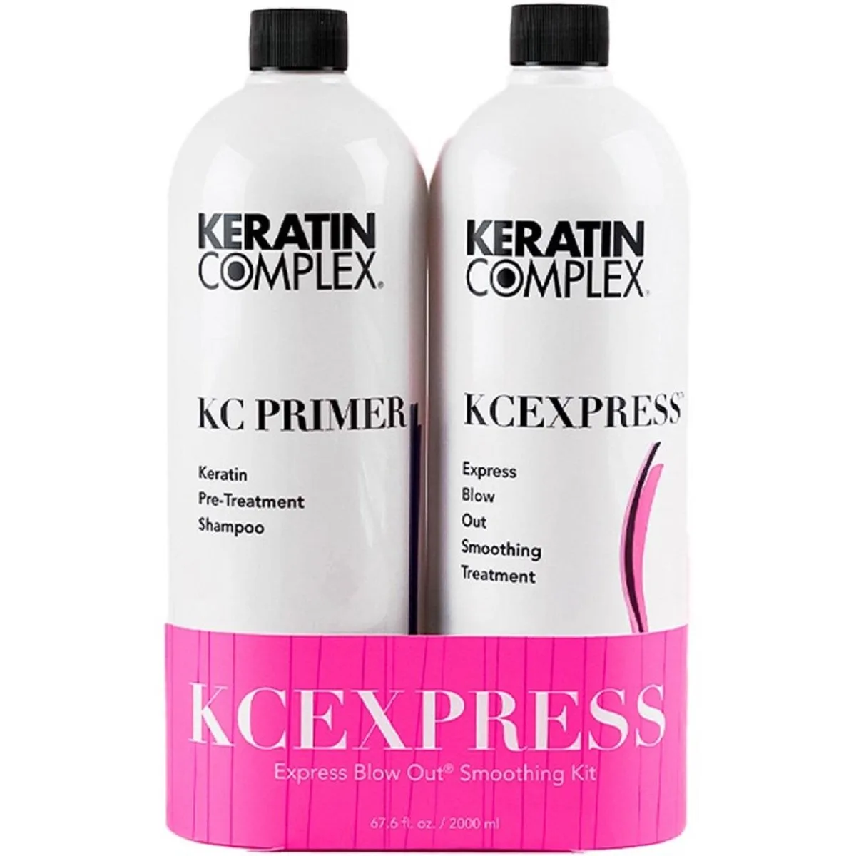 Keratin Complex Keratin Complex Express Blow Out Smoothing Kit and Primer Shampoo 2x33.8oz hair care — product photo