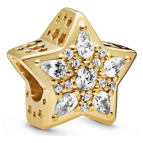 PANDORA PANDORA Celestial Star Charm 18k gold-plated — product photo