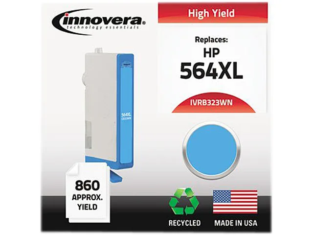 Innovera Innovera IVRB323WN Cyan Ink Cartridge 750 Pages HP 564XL — product photo