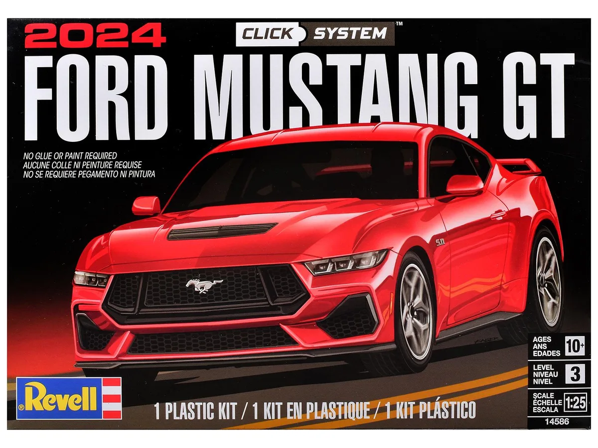 Revell Revell 2024 Ford Mustang GT 2-in-1 1/25 Kit — product photo